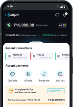 Manage transactions, devices, settlements, and invoices on the go.